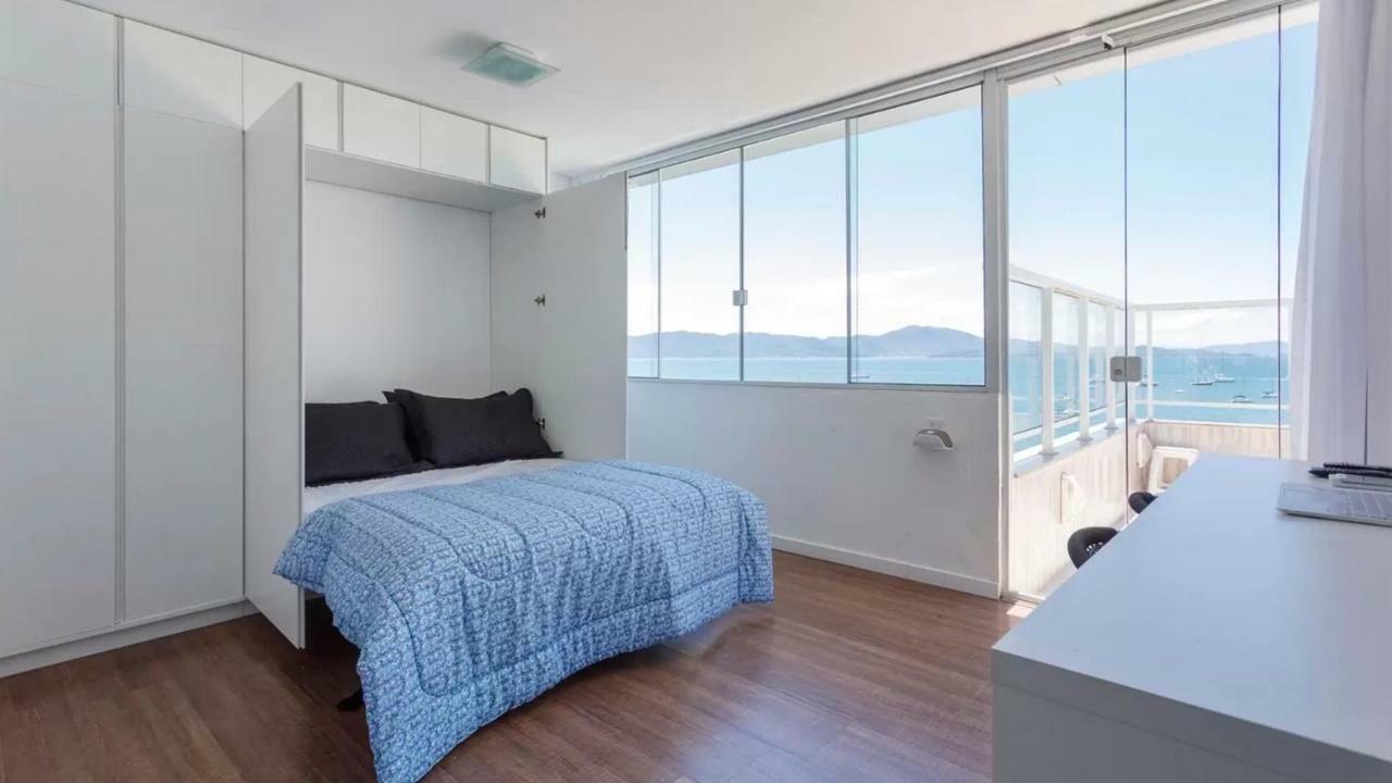 Mergulho No Mar De Jurere Com Vista Frontal Florianópolis Eksteriør bilde