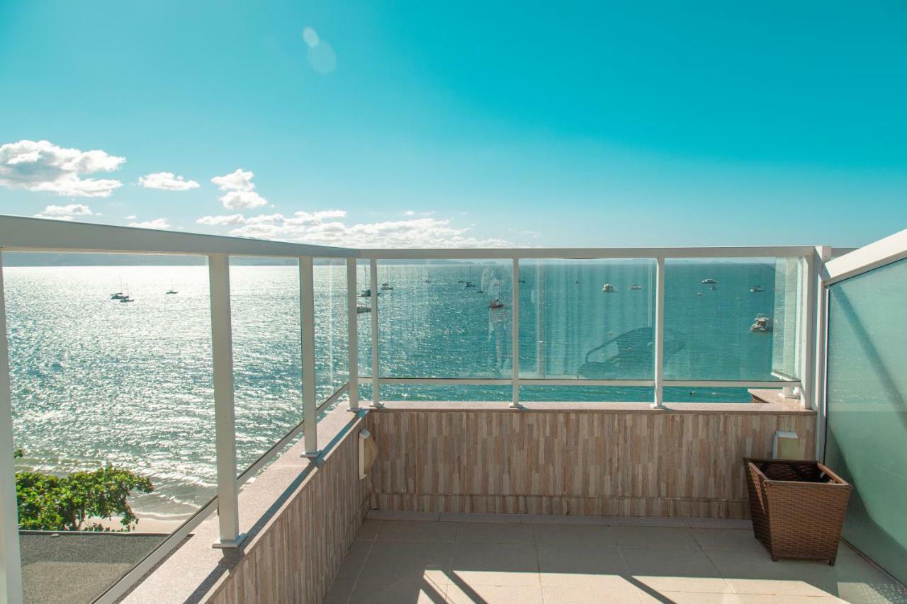 Mergulho No Mar De Jurere Com Vista Frontal Florianópolis Eksteriør bilde