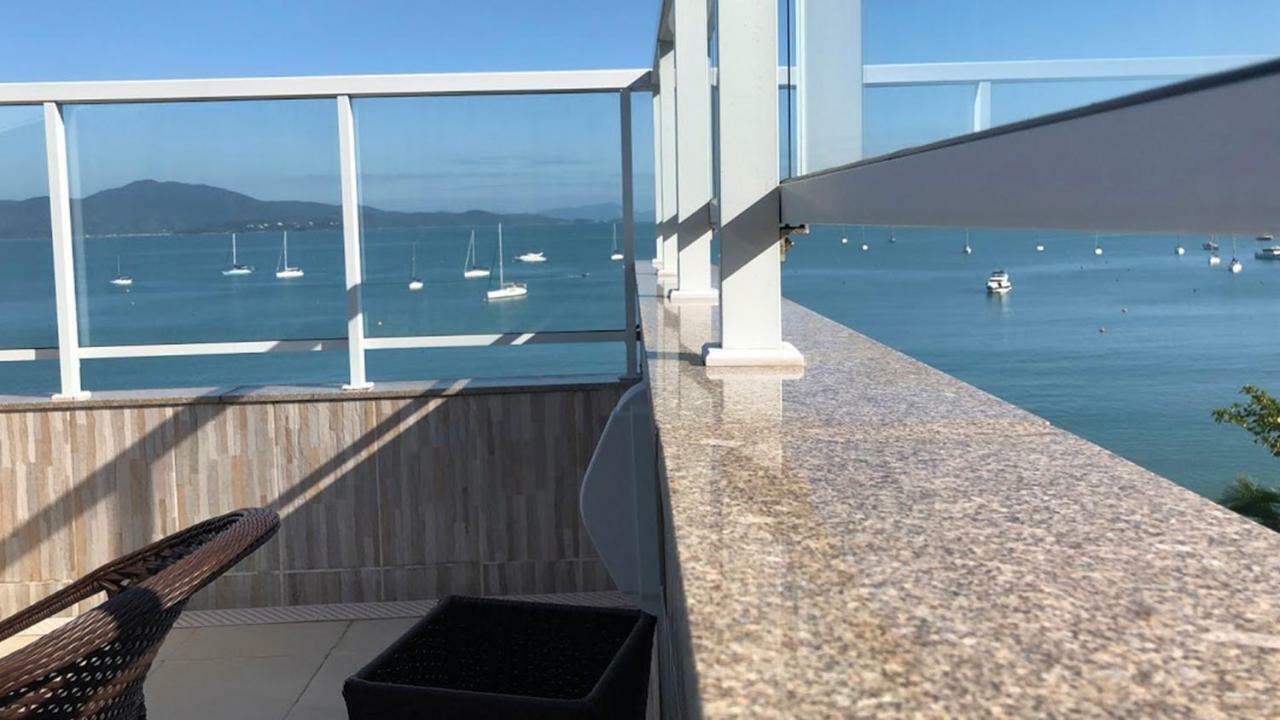 Mergulho No Mar De Jurere Com Vista Frontal Florianópolis Eksteriør bilde