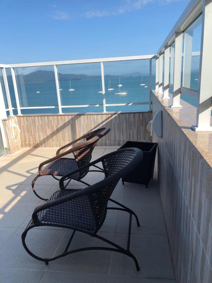 Mergulho No Mar De Jurere Com Vista Frontal Florianópolis Eksteriør bilde